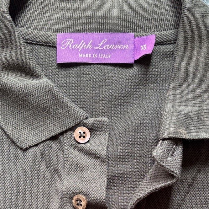 Ralph Lauren 少見立馬刺繡 紫標 義大利製 polo衫 高級 爆款 絕版-11