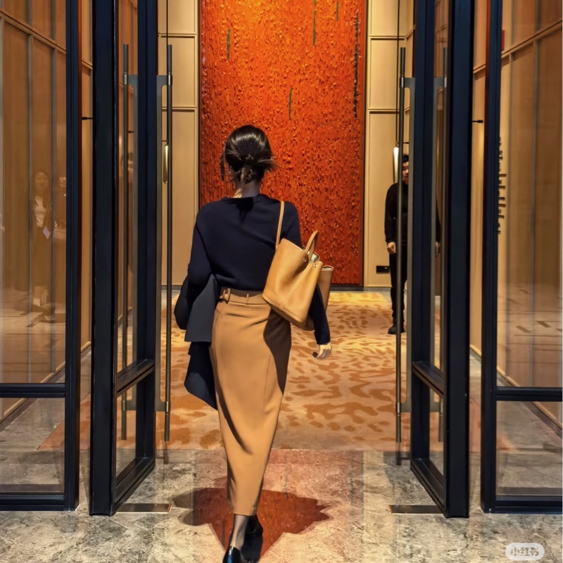 hermes 愛馬仕 garden party 36 花園派對 金棕 手提包 肩背包 購物包 公事包-4