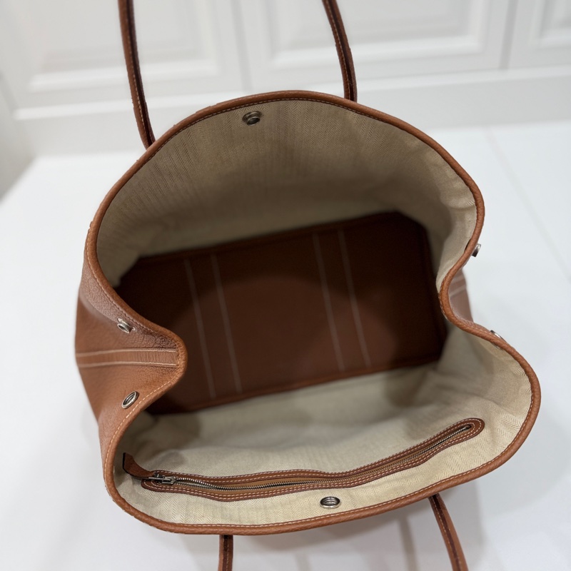 hermes 愛馬仕 garden party 36 花園派對 金棕 手提包 肩背包 購物包 公事包-23