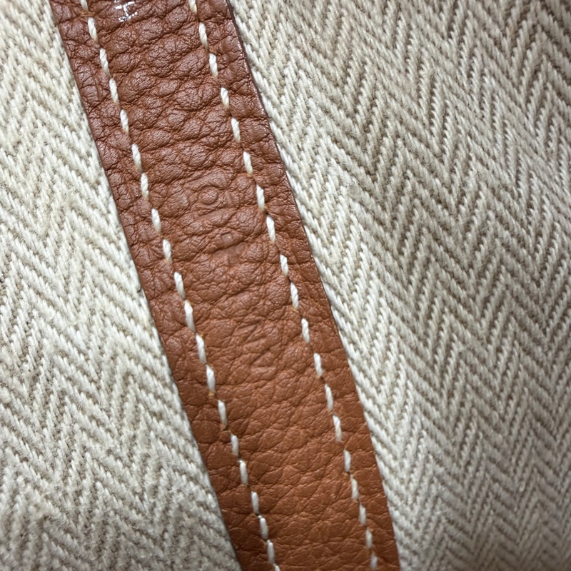 hermes 愛馬仕 garden party 36 花園派對 金棕 手提包 肩背包 購物包 公事包-24