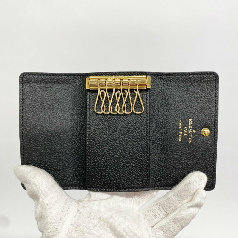 路易威登 Monogram Empreinte Multicle 6 鑰匙包,黑色,女式,M64421-2
