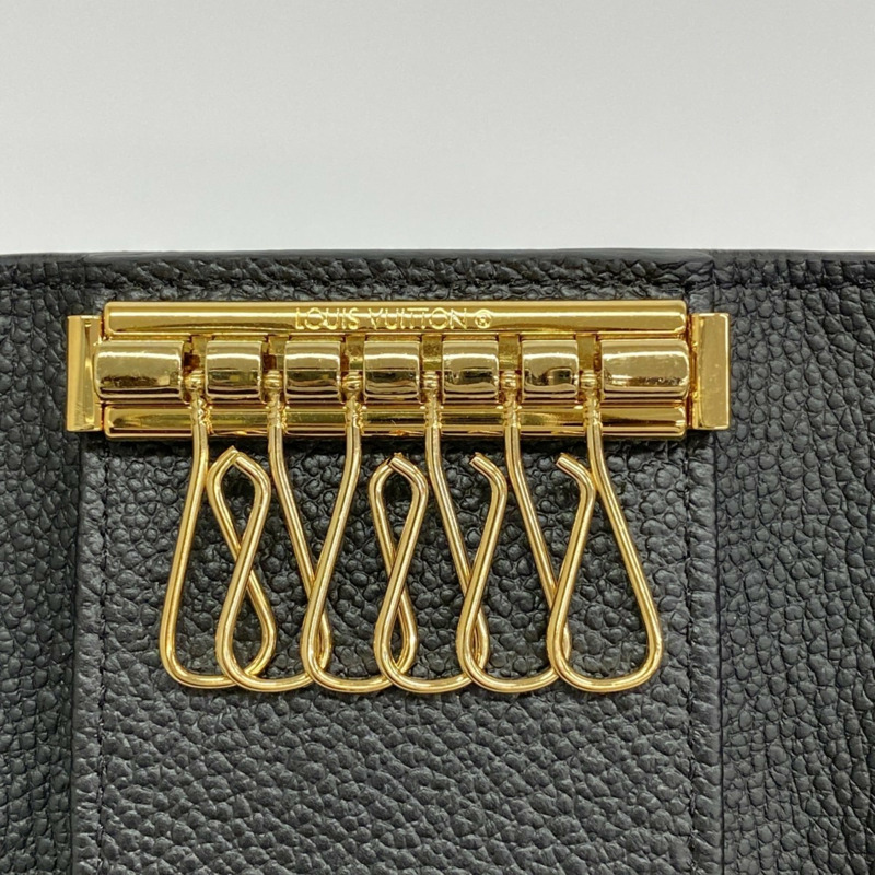 路易威登 Monogram Empreinte Multicle 6 鑰匙包,黑色,女式,M64421-6