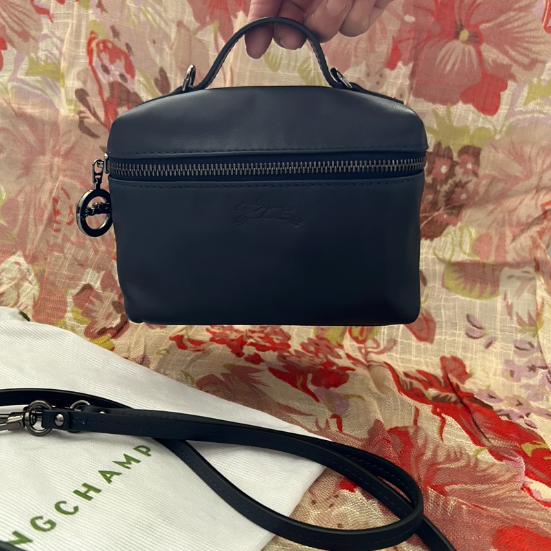 LONGCHAMP Le Pliage Xtra系列 XS 牛皮質斜背包/手提/肩背 有防塵袋🎀-2