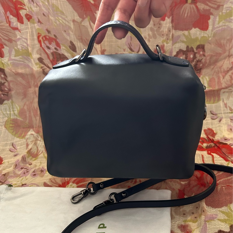 LONGCHAMP Le Pliage Xtra系列 XS 牛皮質斜背包/手提/肩背 有防塵袋🎀-6