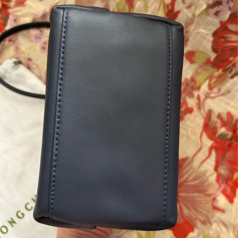 LONGCHAMP Le Pliage Xtra系列 XS 牛皮質斜背包/手提/肩背 有防塵袋🎀-7