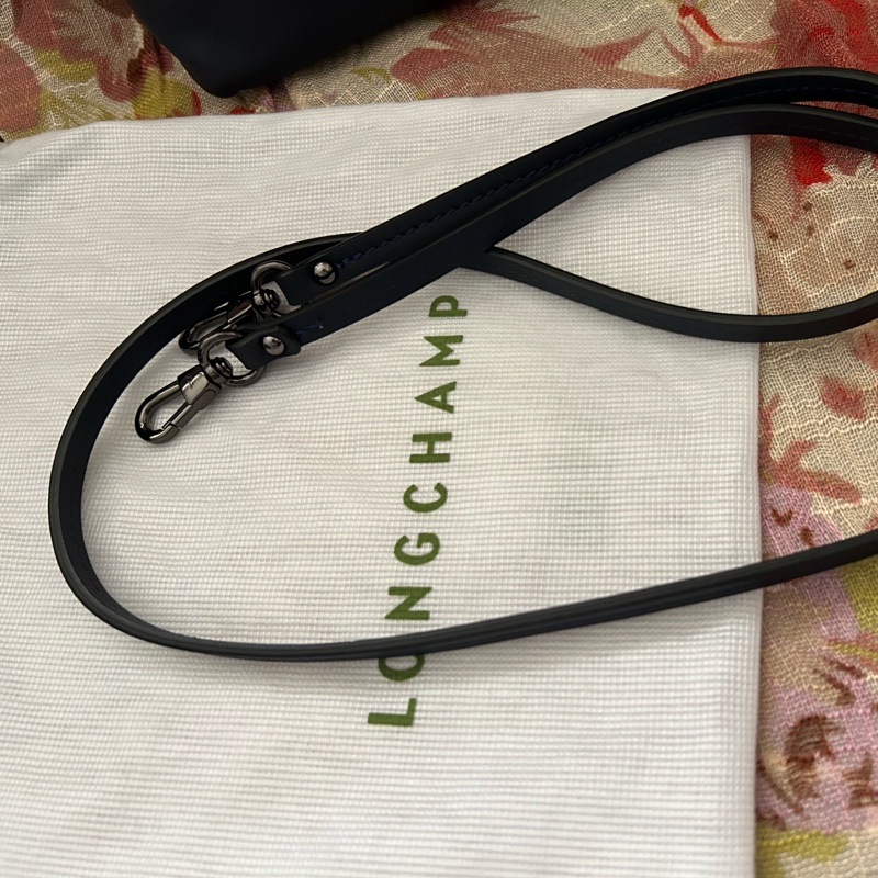 LONGCHAMP Le Pliage Xtra系列 XS 牛皮質斜背包/手提/肩背 有防塵袋🎀-16