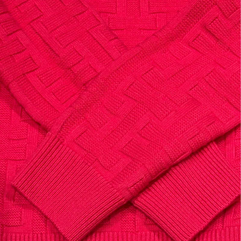 Hermès 經典 H 圖騰羊毛針織上衣-4