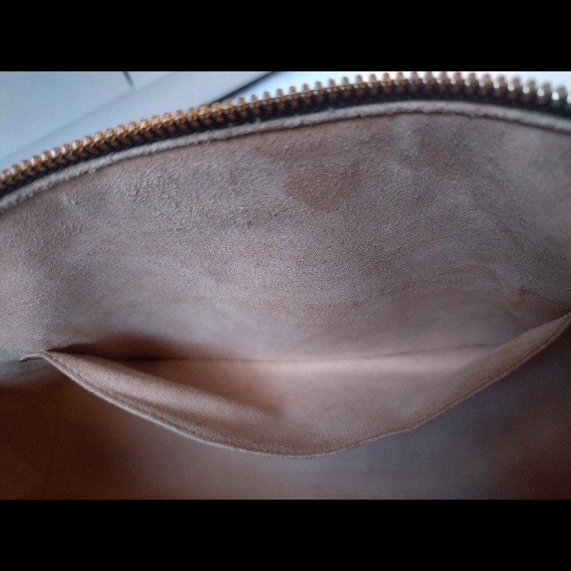 Gucci 咖皮邊綠紅綠GG 印花pvc兩用波士頓包-16