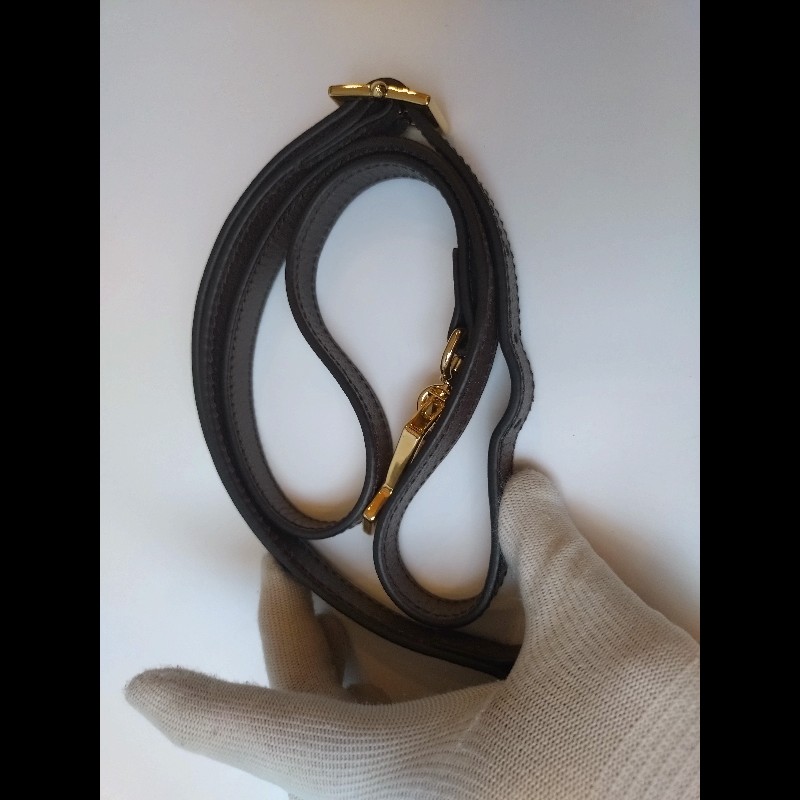 Gucci 咖皮邊綠紅綠GG 印花pvc兩用波士頓包-28