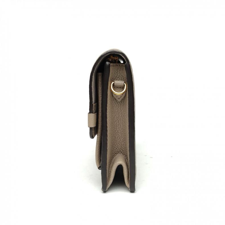 LOUIS VUITTON VAVIN鏈條包WOC19灰色牛皮2021-1