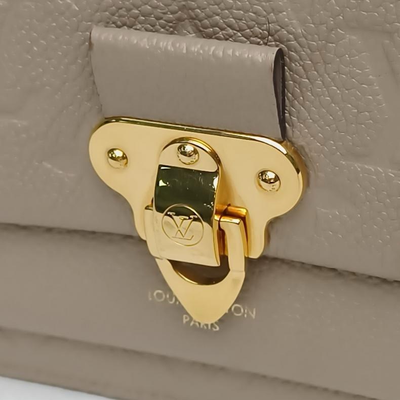 LOUIS VUITTON VAVIN鏈條包WOC19灰色牛皮2021-4