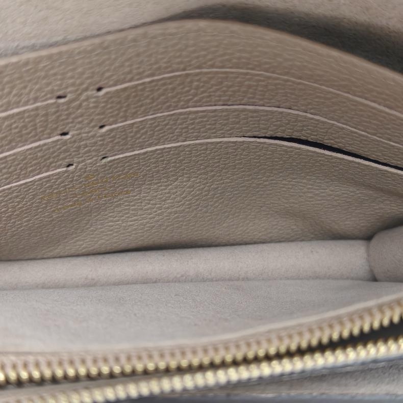 LOUIS VUITTON VAVIN鏈條包WOC19灰色牛皮2021-5