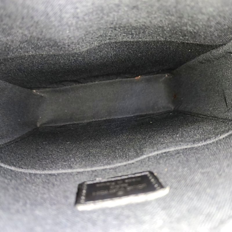 LOUIS VUITTON STEVE深棕色牛皮老花單肩包斜挎包釕色五金-11