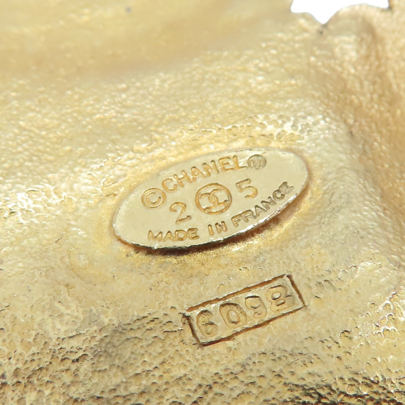 金色 花朵金屬 彩色圓珠 腰鍊 掉漆【CHANEL 香奈兒】-4