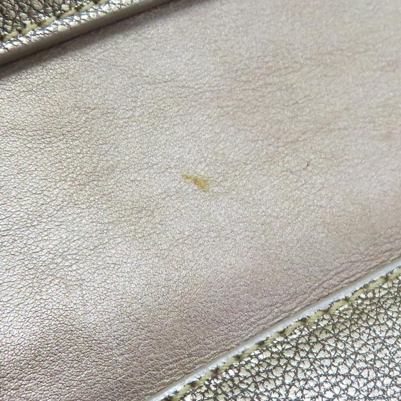 金色 亮面牛皮 La Dona 肩背包【Cartier 卡地亞】 L1000804-17