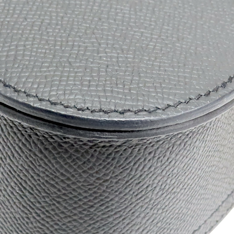 黑色 Epsom牛革 Della Cavalleria 肩背包 B刻 金扣【HERMES 愛馬仕】-12