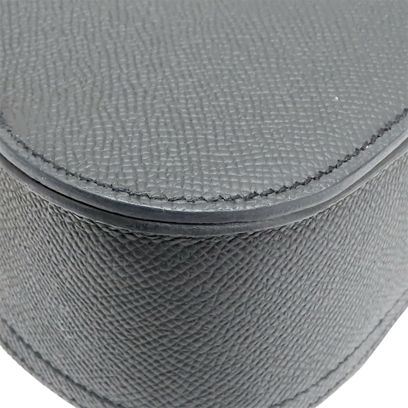 黑色 Epsom牛革 Della Cavalleria 肩背包 B刻 金扣【HERMES 愛馬仕】-13