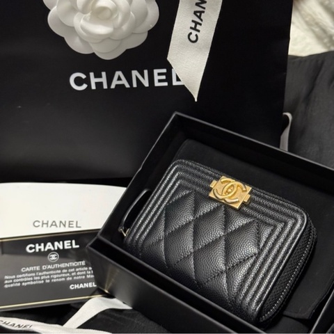 Chanel 短夾 中夾