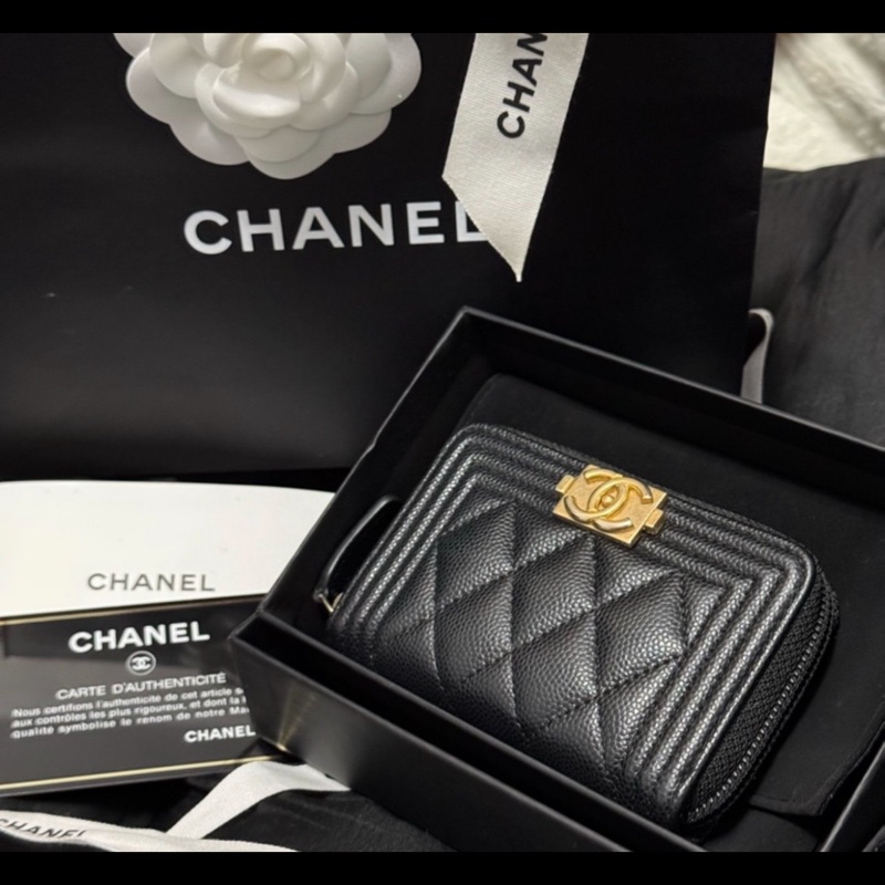 Chanel 短夾 中夾-5