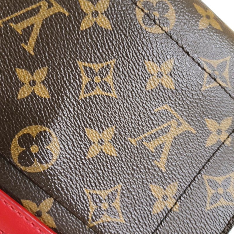 LOUIS VUITTON TRIBAL MASK 小號棕色塗層帆布老花斜挎包單肩包銀色五金-12