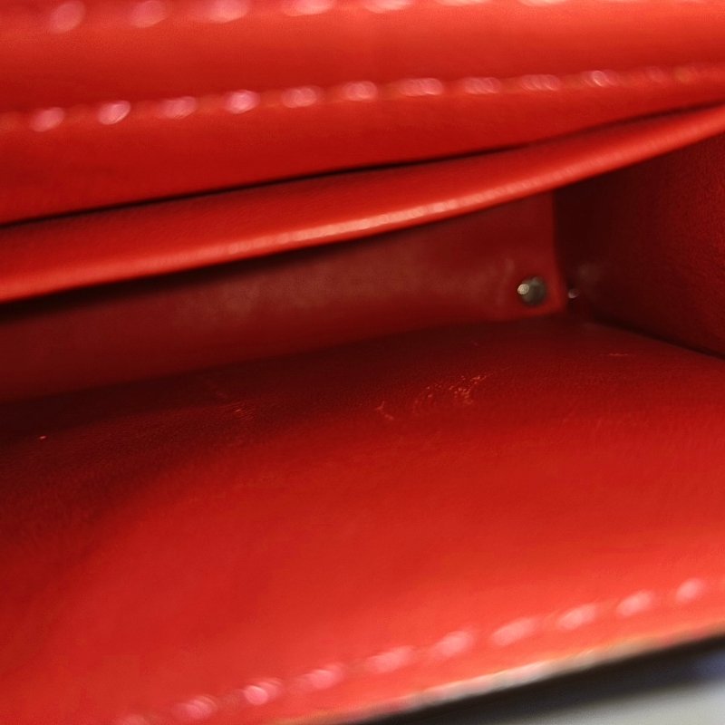 LOUIS VUITTON TRIBAL MASK 小號棕色塗層帆布老花斜挎包單肩包銀色五金-14