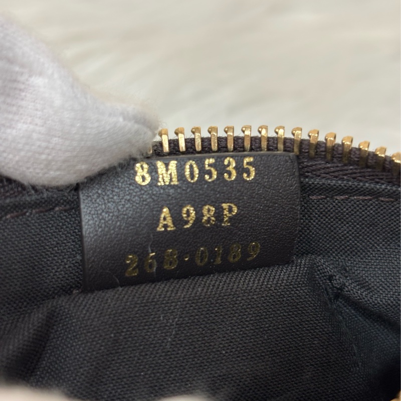 FENDI 8M0535 Baguette FF 緹花老花 金鍊 迷你貝貴提零錢包小廢包口紅包耳機包手拿包手提包-35