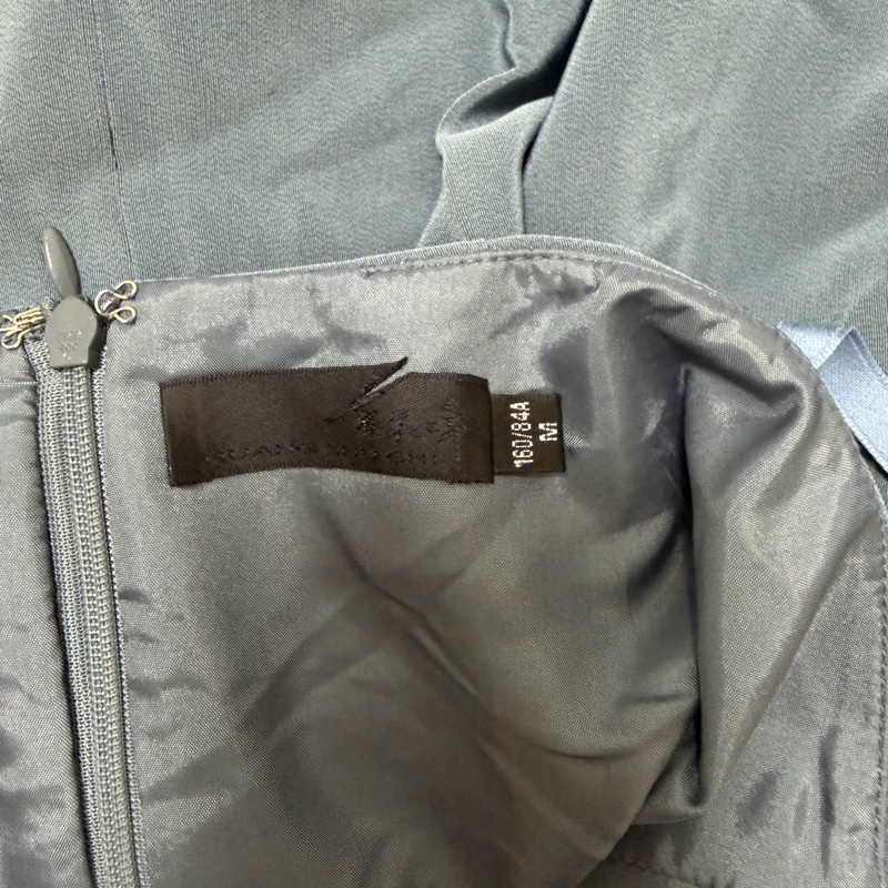 全新黃淑琦後綁帶層次設計感洋裝M號-2