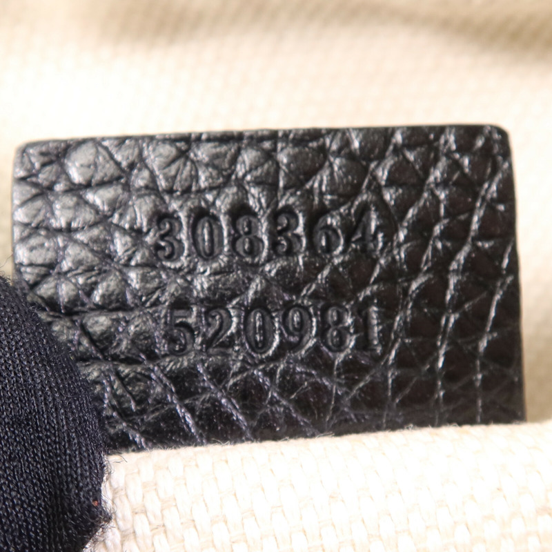 GUCCI 牛皮皮革Soho Disco Bag金扣肩背袋-6