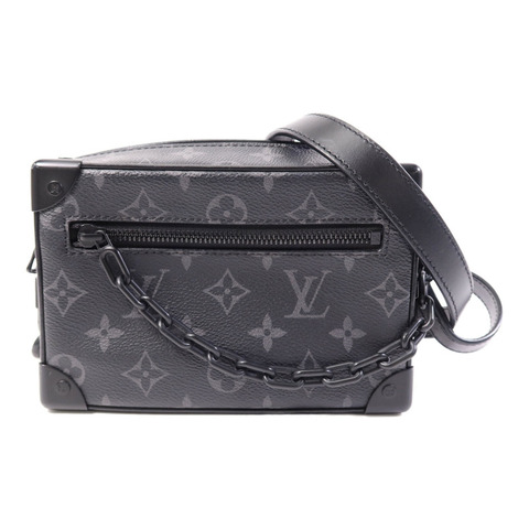LOUIS VUITTON Monogram Eclipse Mini Soft Trunk肩背袋
