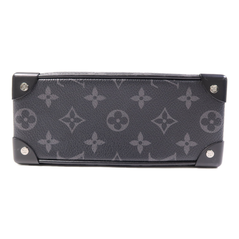 LOUIS VUITTON Monogram Eclipse Mini Soft Trunk肩背袋-3
