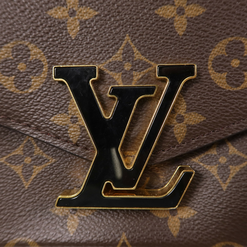 LOUIS VUITTON Monogram Passy金扣鏈帶肩背袋-6