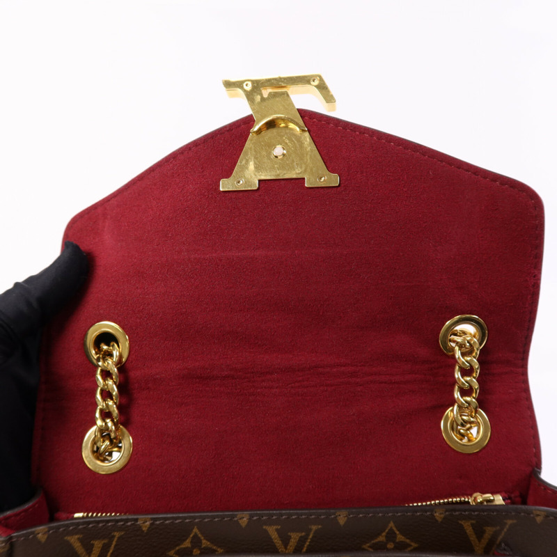 LOUIS VUITTON Monogram Passy金扣鏈帶肩背袋-12