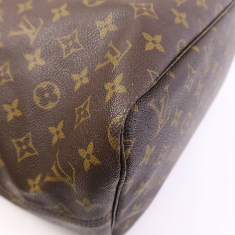 LOUIS VUITTON Monogram Neverfull GM金扣手挽袋-9