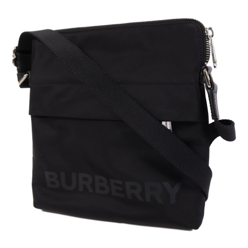 BURBERRY 尼龍Shoulder Bag銀扣肩背袋-1