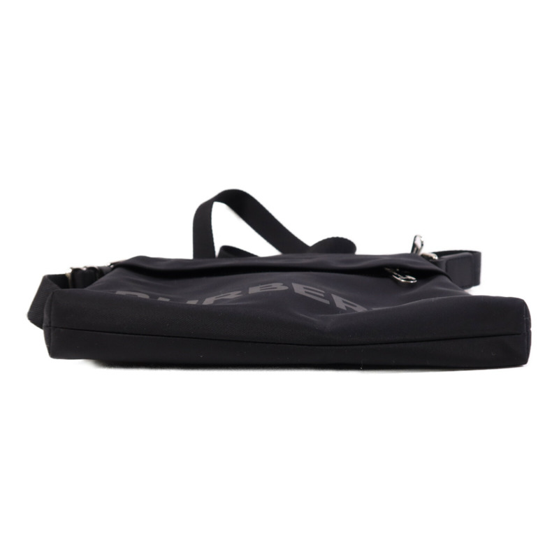 BURBERRY 尼龍Shoulder Bag銀扣肩背袋-3