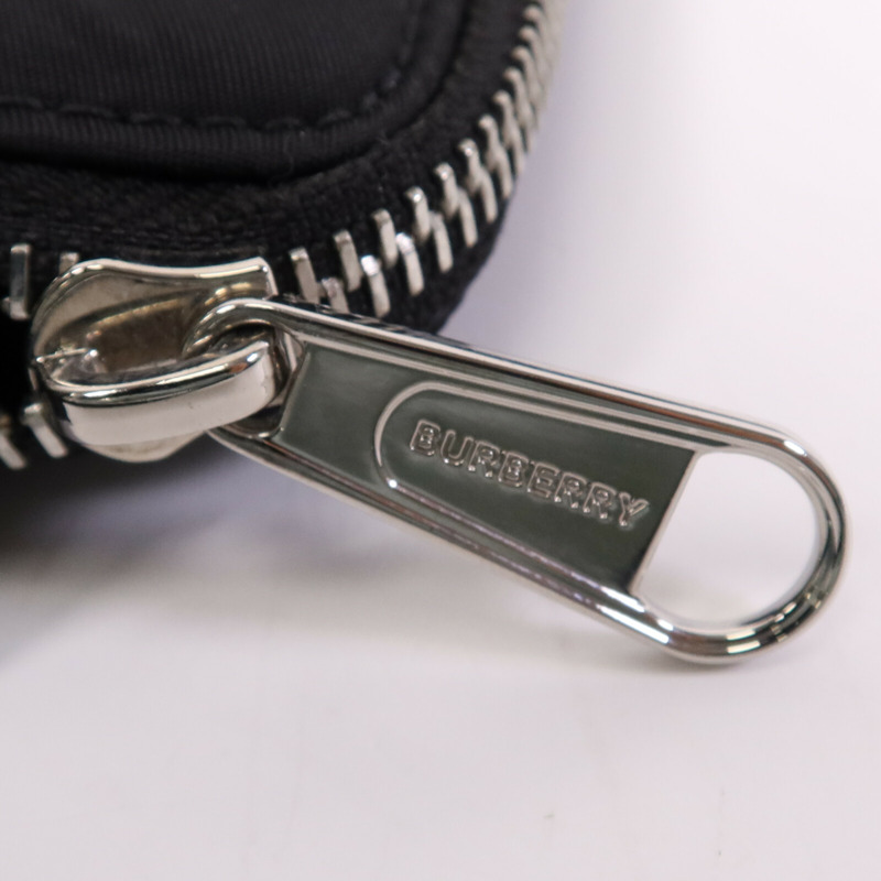 BURBERRY 尼龍Shoulder Bag銀扣肩背袋-14