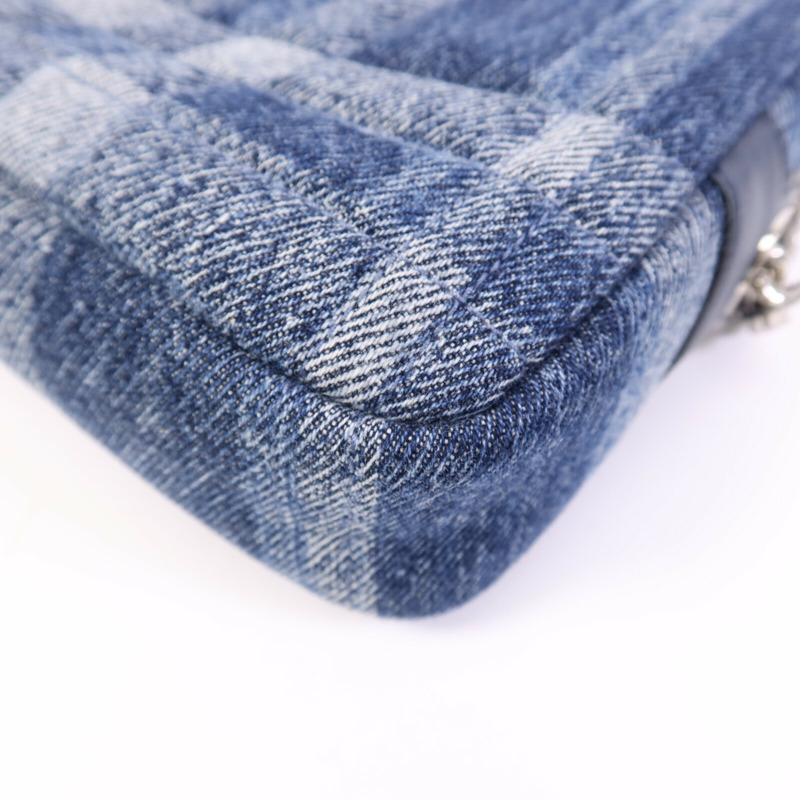 BURBERRY 棉質Shoulder Bag銀扣鏈帶肩背袋-9