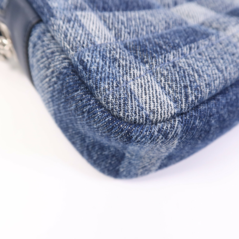 BURBERRY 棉質Shoulder Bag銀扣鏈帶肩背袋-10