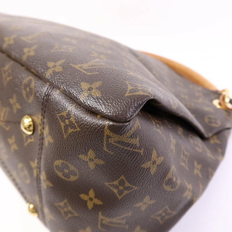 LOUIS VUITTON Monogram Artsy MM金扣肩背袋-10