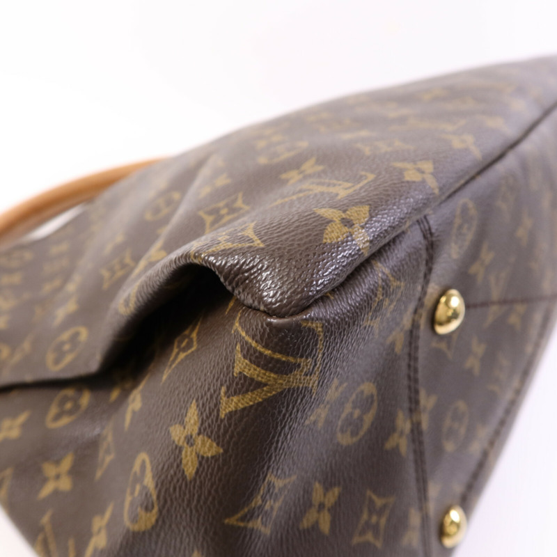 LOUIS VUITTON Monogram Artsy MM金扣肩背袋-11