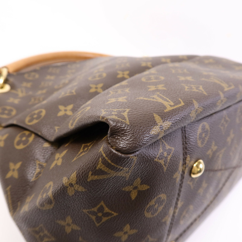 LOUIS VUITTON Monogram Artsy MM金扣肩背袋-13
