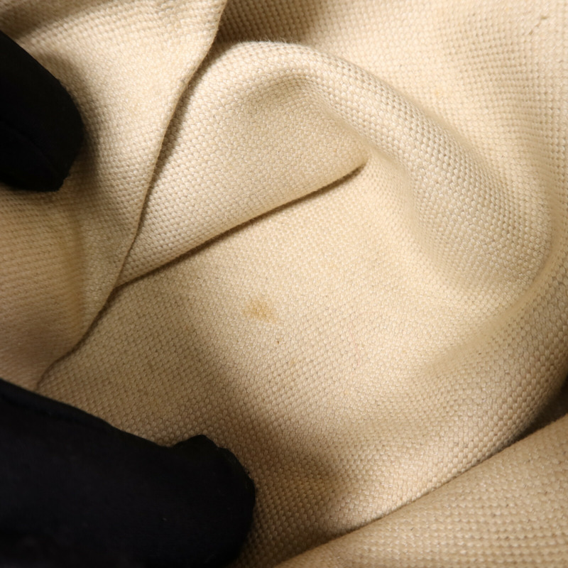 GUCCI 塗層帆布Tote Bag銀扣手挽袋-13