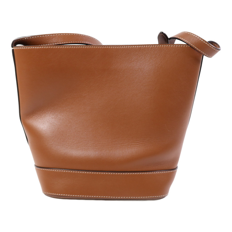 CELINE 牛皮皮革Small Basket金扣肩背袋-2