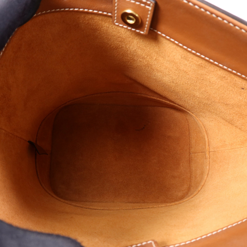 CELINE 牛皮皮革Small Basket金扣肩背袋-4