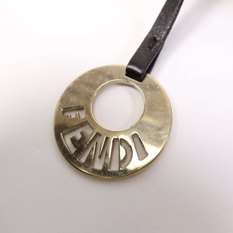 FENDI 帆布Hand Bag金扣手挽袋-9