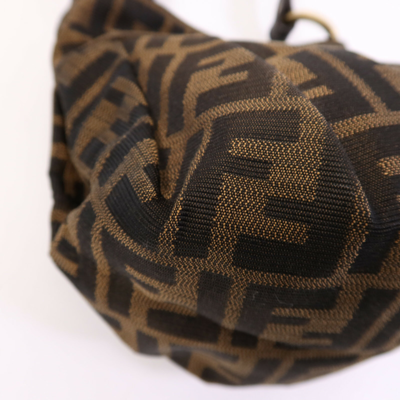 FENDI 帆布Hand Bag金扣手挽袋-10