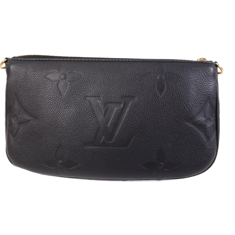 LOUIS VUITTON Monogram Empreinte Multi Pochette Accessoires金扣手挽肩背兩用袋-2