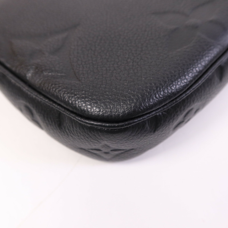 LOUIS VUITTON Monogram Empreinte Multi Pochette Accessoires金扣手挽肩背兩用袋-12