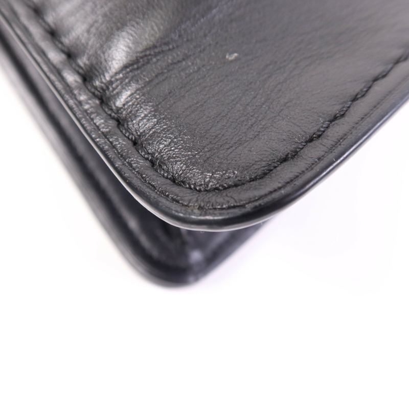 COACH 牛皮皮革2 Way Shoulder Bag金扣鏈帶手挽肩背兩用袋-11