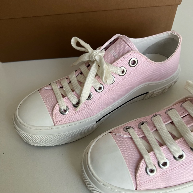 Burberry 粉色休閒鞋｜38號-3